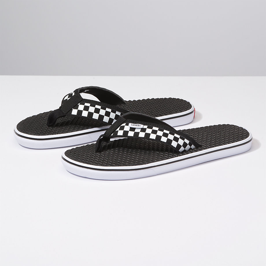 Vans Erkek Sandalet La Costa Lite Siyah/Beyaz | 47516-385